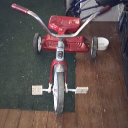 Vintage Red Tricycle 