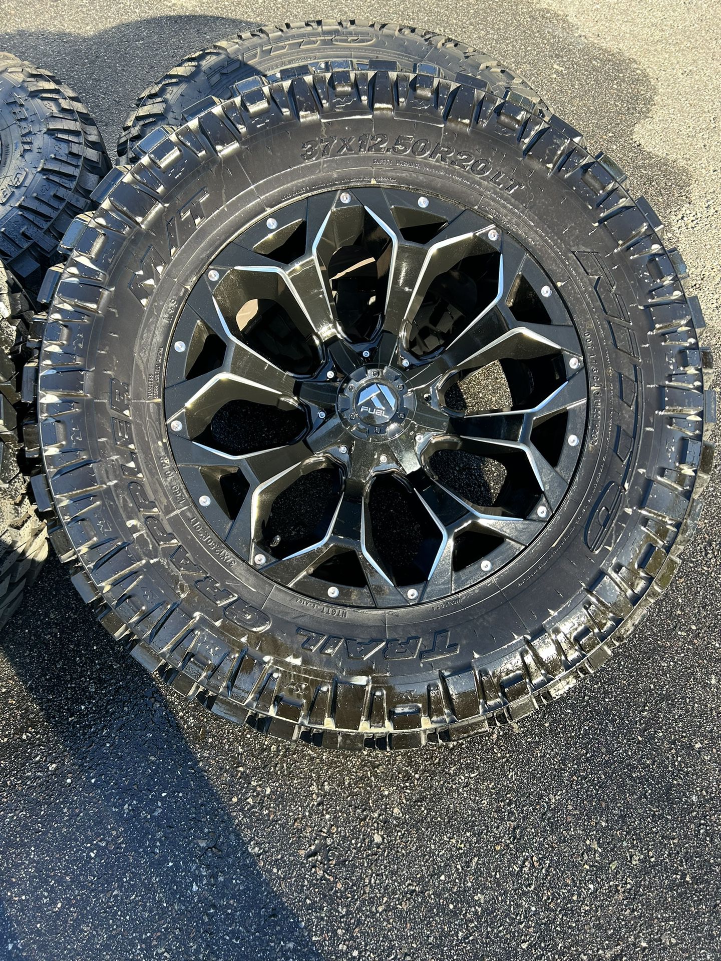 MAJOR PRICE REDUCTION WAS $3000 NOW $1500 !!! HOT!!! MUST SELL!!! FUEL WHEELS  WITH NITTO GRAPPLERS 
