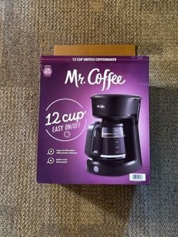 Mr. Coffee 12 cup coffee pot