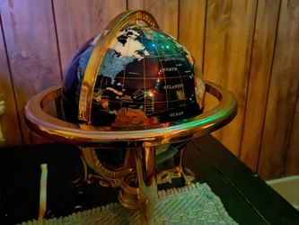 precious stone world globe