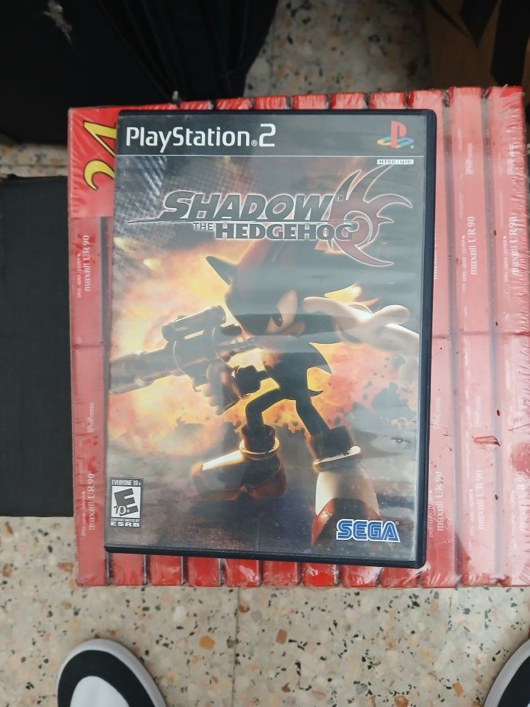 Sega Shadow the Hedgehog PlayStation 2 PS2 Game Complete with Game Guide