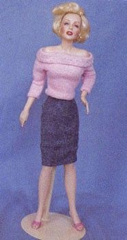 Marilyn Monroe Spring Sweater Doll