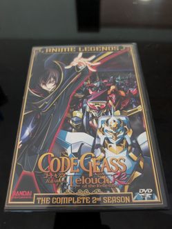 Code Geass Lelouch of the Rebellion R2 Complete Season 1&2 DVD