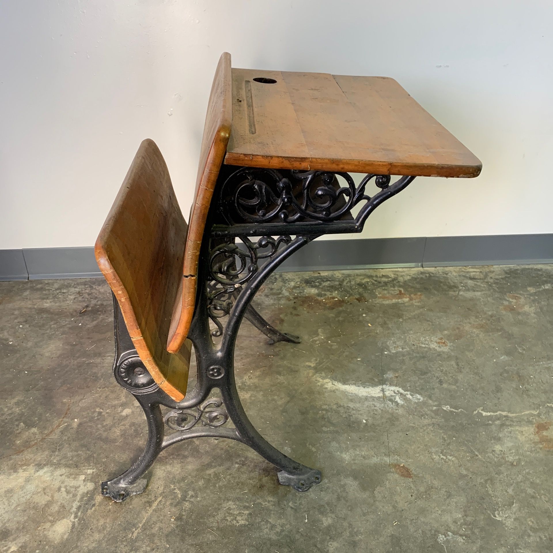 Antique School House Desk