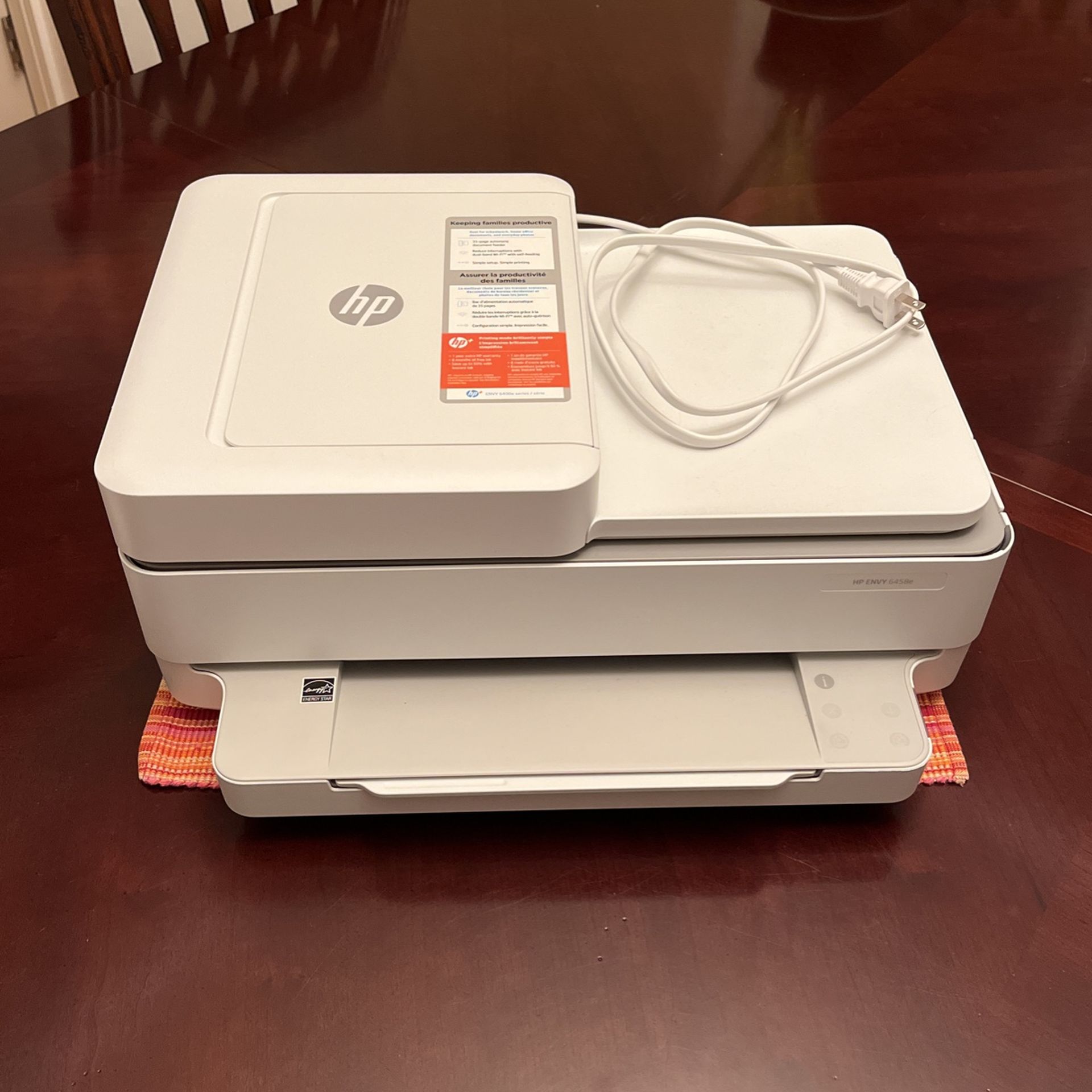 Hp envy 6458e printer scanner for sale in federal way wa offerup
