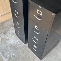 2  XL 4-Drawer Filing Cabinet