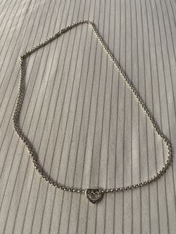 Silver necklace