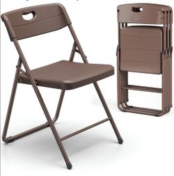 Folding Chairs 4 Pack, Outdoor Folding Chairs