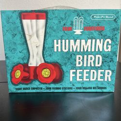 Humming bird feeder