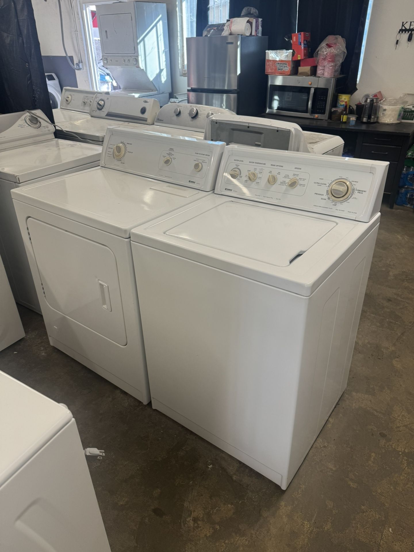 Used Kenmore  Washer and Gas Dryer (working) Heavy Duty ( Free Installation)  