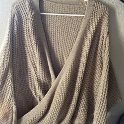 Light Brown Knit Sweater