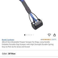Brand New: 28inch Non-Breakable Pooper Ｓｃｏｏｐｅｒ for Dogs