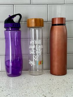 Lot of 5 Water Bottles and Thermoses