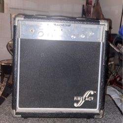 First act amp for guitar or bass