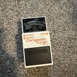 Boss TU-3 Chromatic Tuner Pedal with Bypass