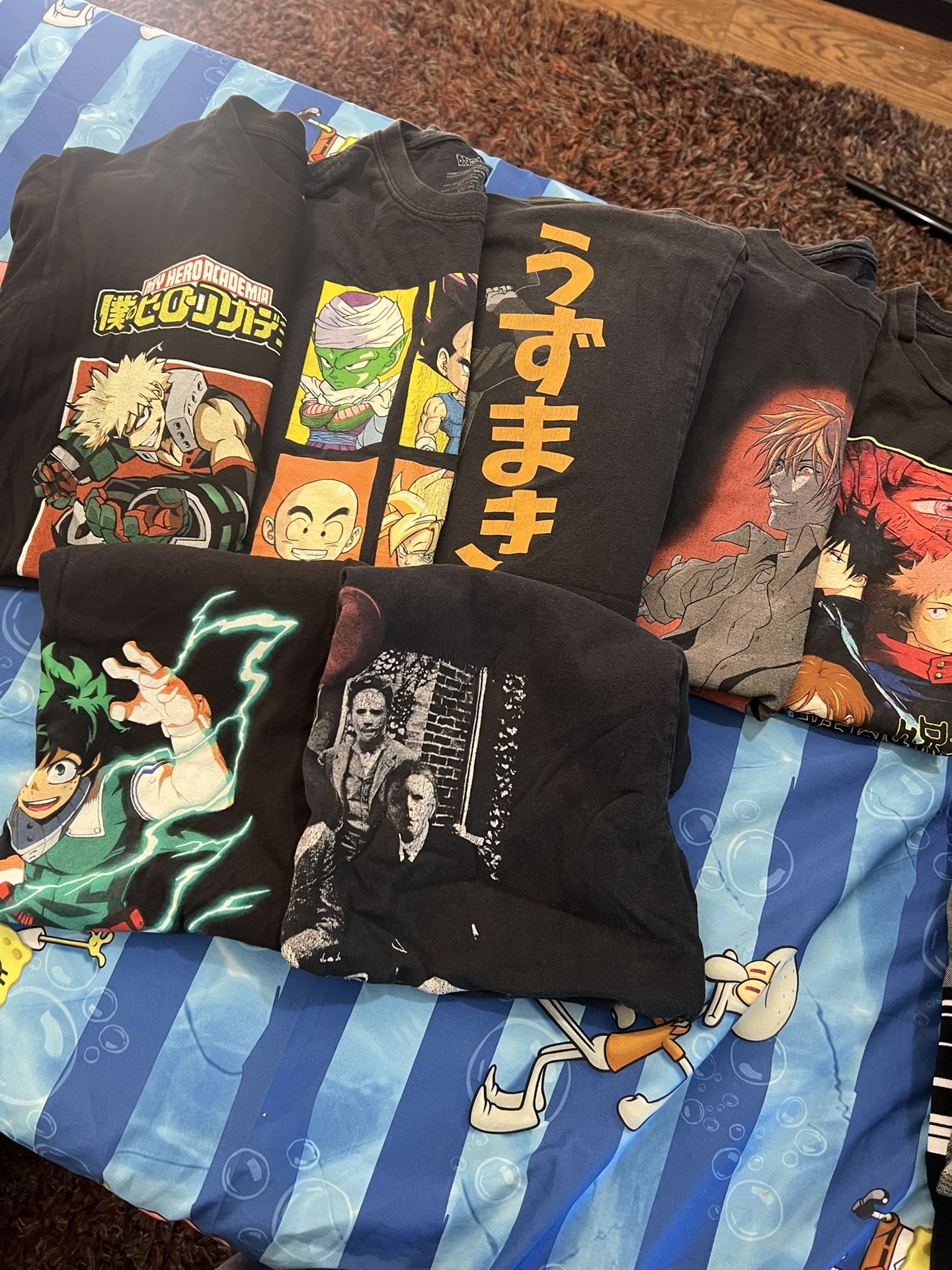 7 Anime Shirts