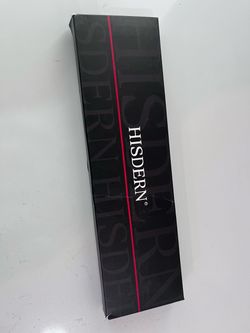 HISDERN Diagonal stripes Tie Handkerchief Woven Classic and Fashion