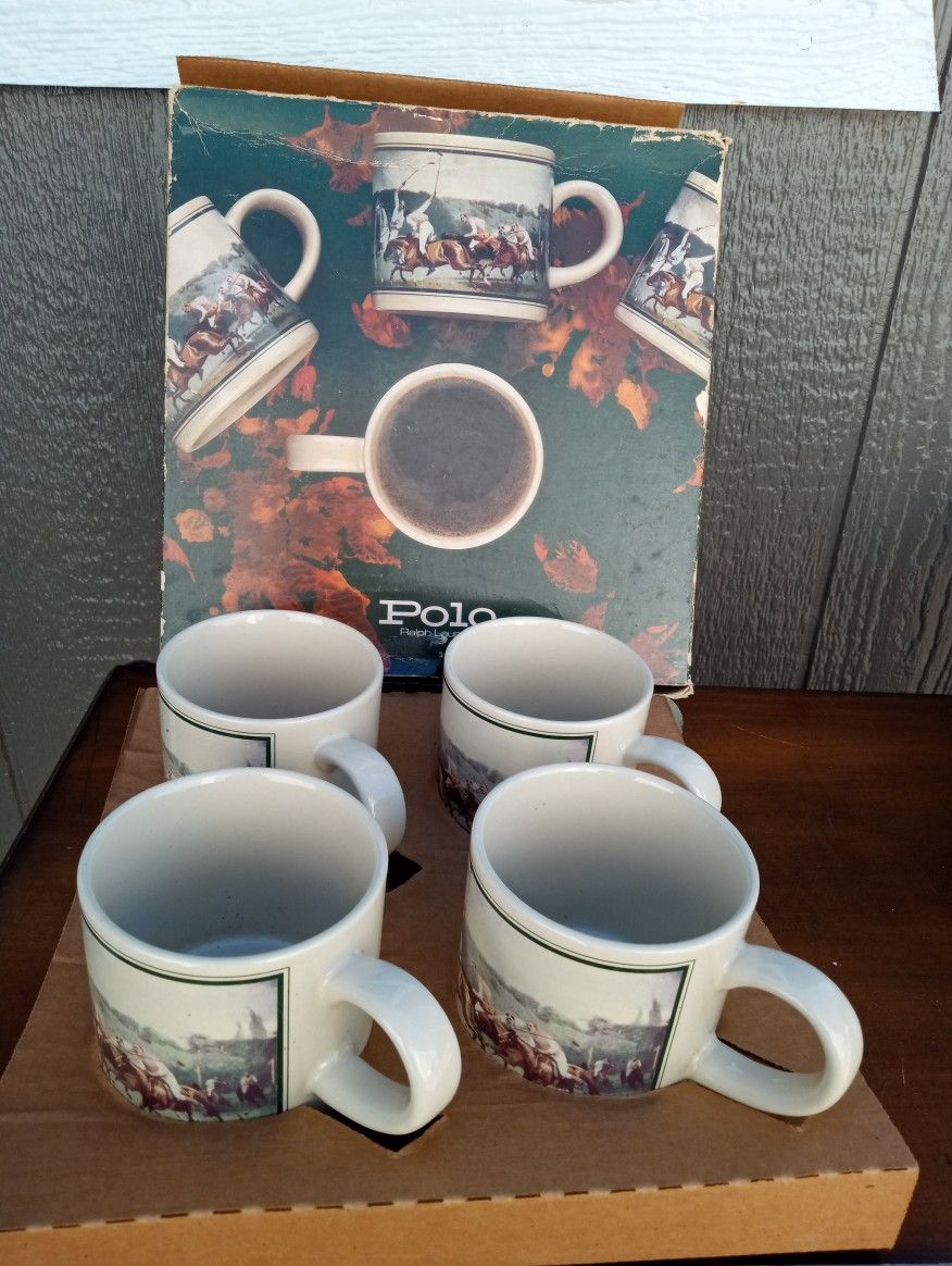 1978 Ralph Lauren Coffee Cups