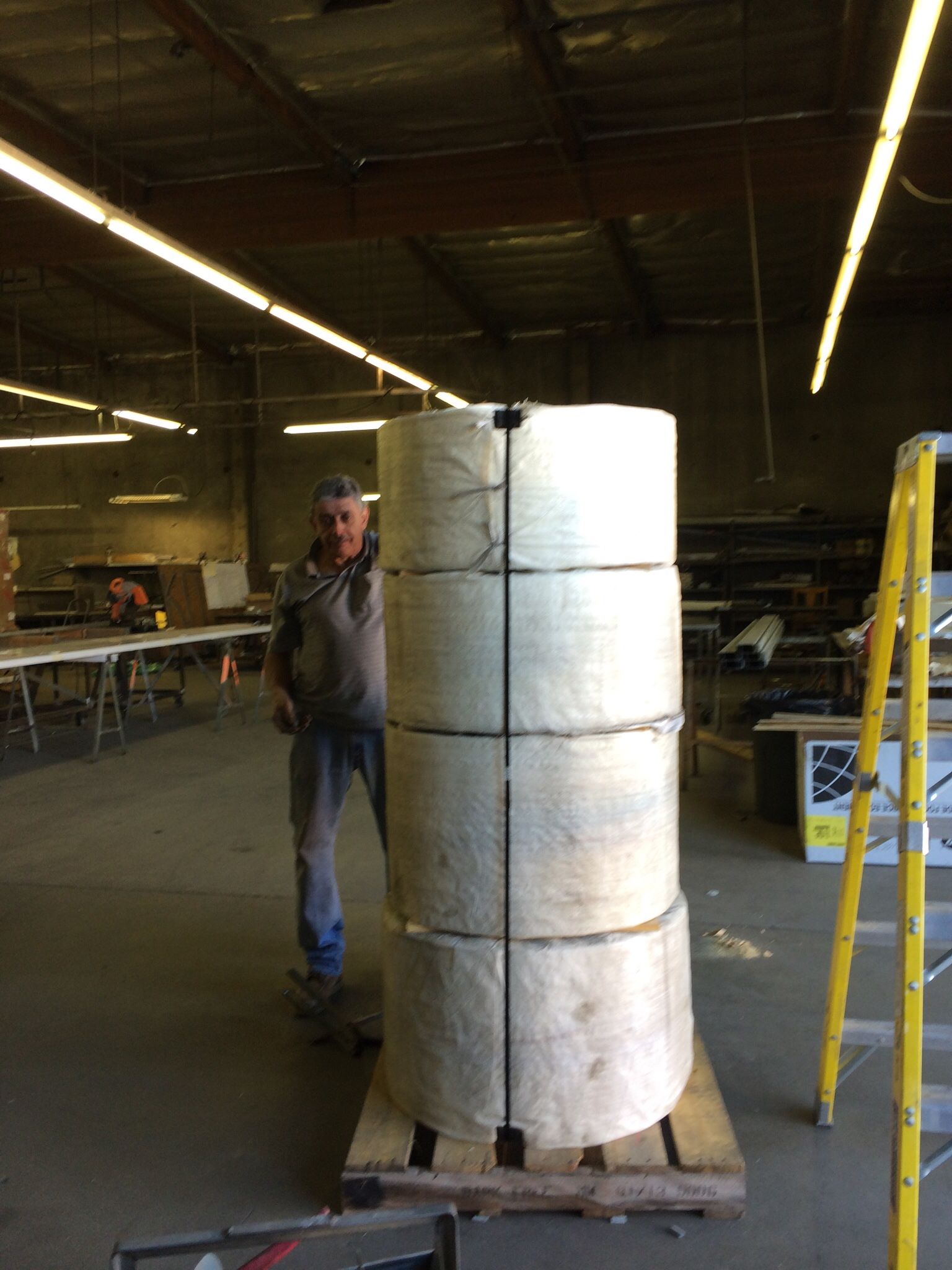 Woven Earth Bag Tube Material