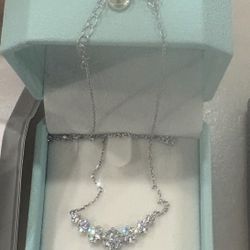 KRKC Moissanite Pendant Necklace for Women, 1.CT  Lab Created Diamond Necklace Anniversary Romantic Gift for Her, VVS1 Clarity D Color, Adjustable S92
