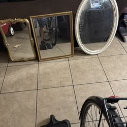 Tres Espejos Seminuevos En 35 Dolares Por Los Tres Espejos 