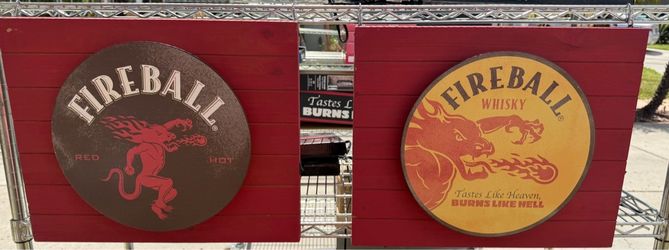 Fireball bar lights size 18x15x2 15.00 each