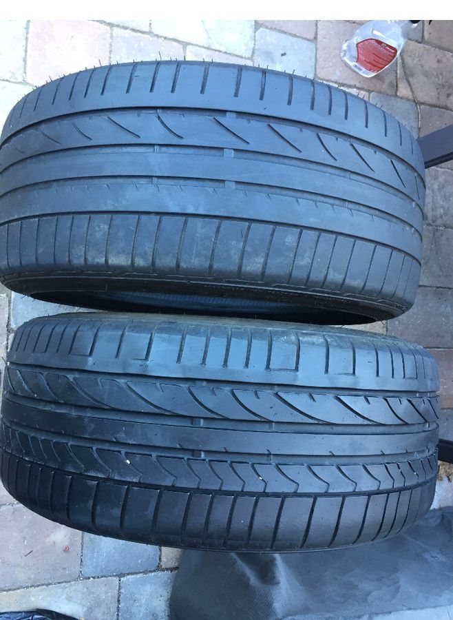 potenza run flat tires 225 40 18