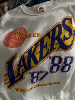 Lakers sweater from the 80s