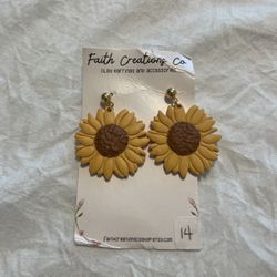 New Sunflower Earrings