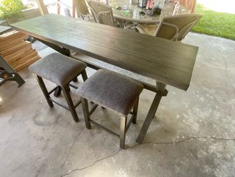 Three piece table set