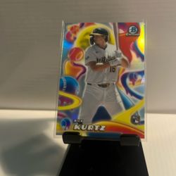 Nick Kurtz Baseball Card 