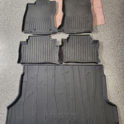SUBARU FORESTER OEM All Weather Matts/REAR Luggage Compartment Cover-Tonneau 