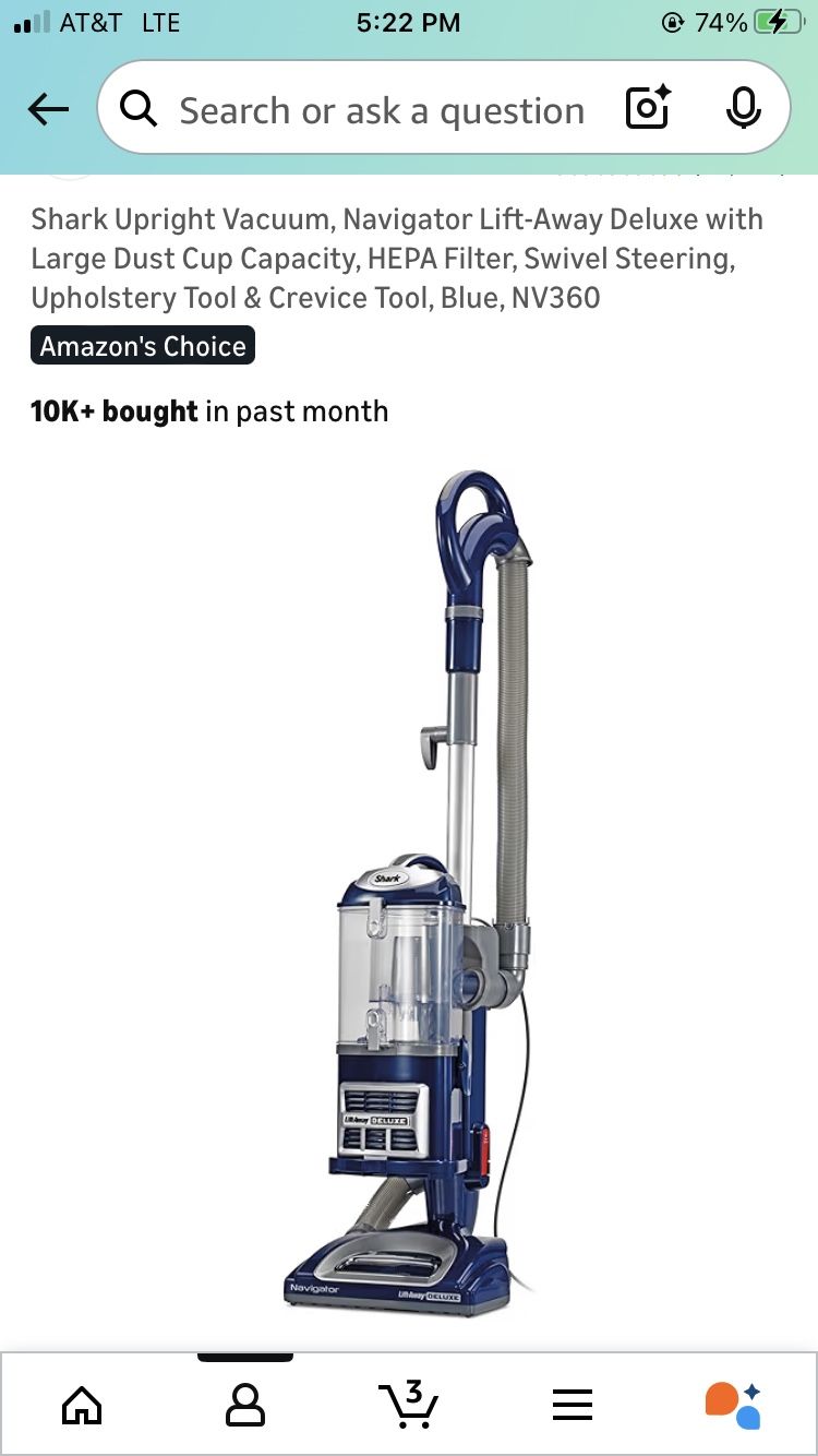 Shark Navigator Hepa Vacuum