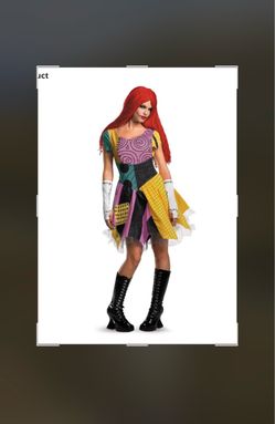 Women's Sassy Sally Costume, Size: women Medium (8-10) Halloween costume - disney the nightmare before Christmas New - never used. Not in original