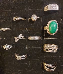 Silver rings