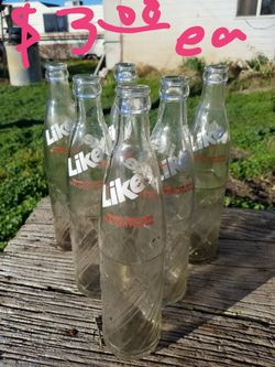 Vintage soda bottles