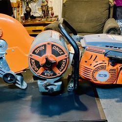 IQ Power Tools 912 Dry-Cut Concrete / Masonry Saw – Gas – Excellent Condition