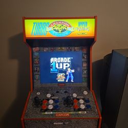 Arcade1up Yoga Flame Street Fighter 2 Cabinet 