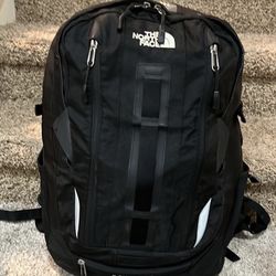 The North Face box shot backpack 