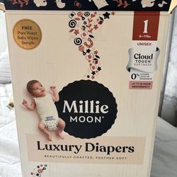 Millie Moon Diapers SIZE 1