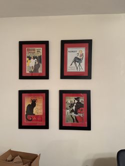 Art Work Framed From Paris