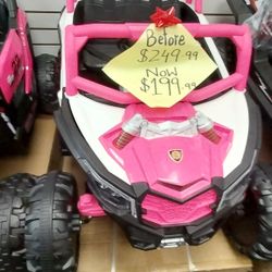 $199 ELECTRIC CAR FOR KIDS WITH REMOTE , LOW HIGH SPEED 12V USB AUX INPUT 