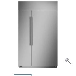 ✨ GE Monogram 48” Built-In Side-by-Side Refrigerator – Stainless Steel ✨