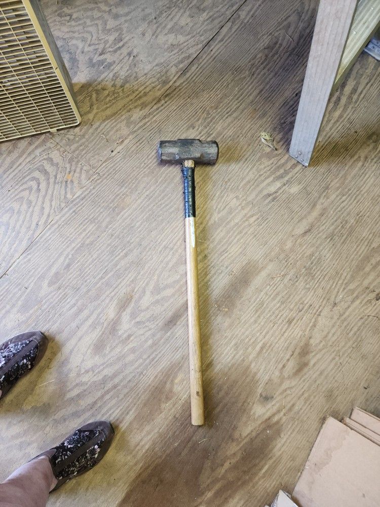 Double Face Drop Forged Sledge Hammer Hickory