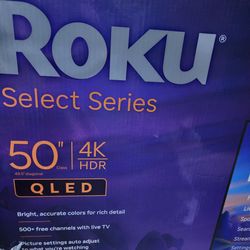 TV ROKU QLED 50".