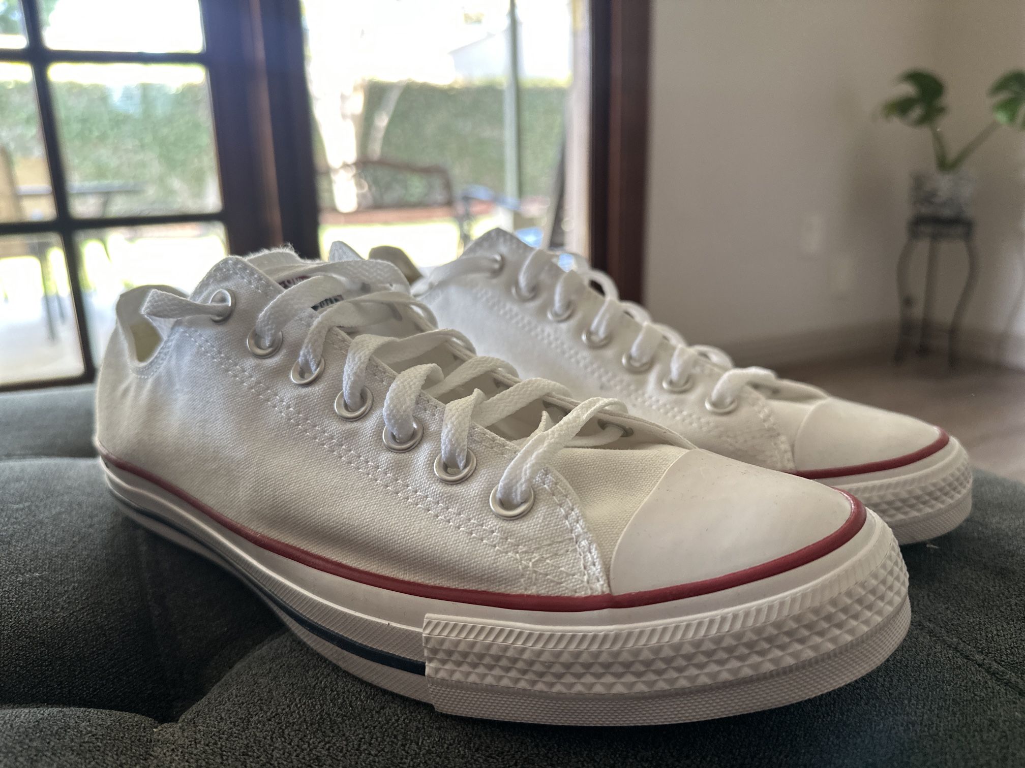 White Converse Shoes