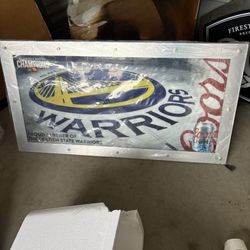 Golden State Warriors Repeat Championship Neon