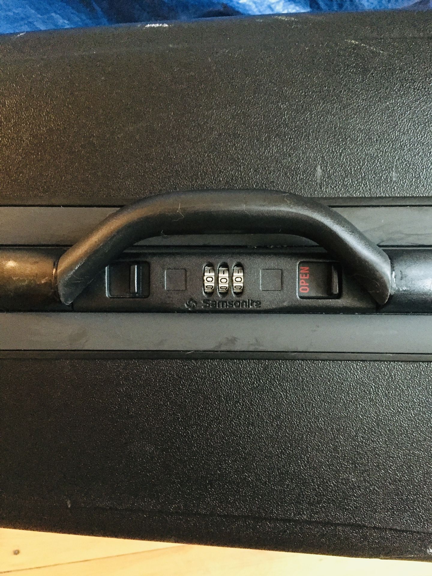 Classic Samsonite Hard Shell Suitcase. Used 1-2 times. Excellent condition. Made of durable, impact-resistant material and outfitted with four wheels