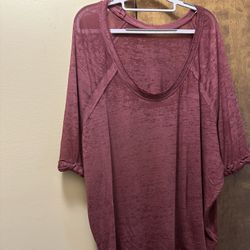 Free People Women’s Scoop Neck