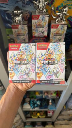 Pokemon prismatic evolution Booster Bundles